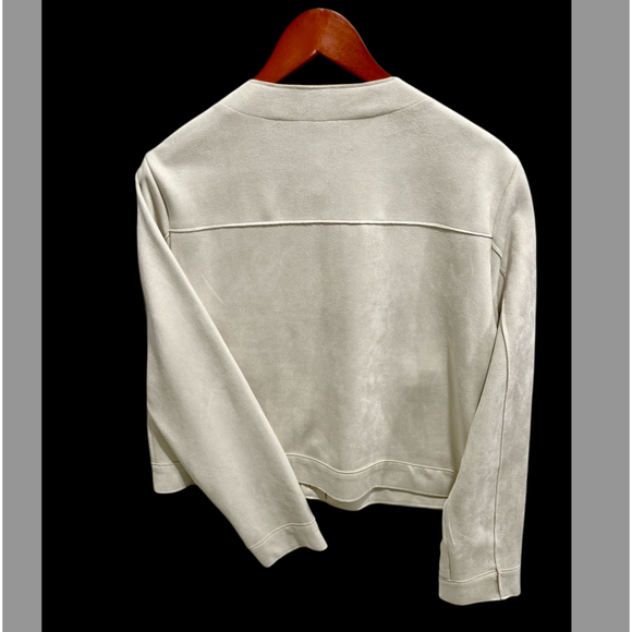 Zara Faux suede short jacket Size L - Picture 4 of 4